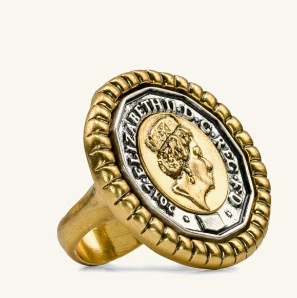 Patricia Nash Coin World Elizabeth RING Jewelry